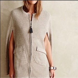 Anthropologie Saturday Sunday Wimbrel Poncho Cape